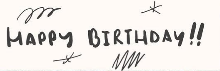 Happy Birthday!!